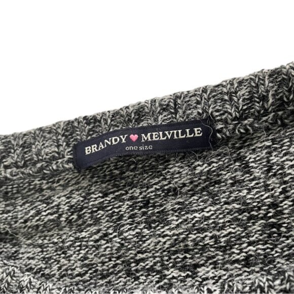 Brandy Melville "Veena" Varsity Wool Knit  Sweater - Picture 5 of 8